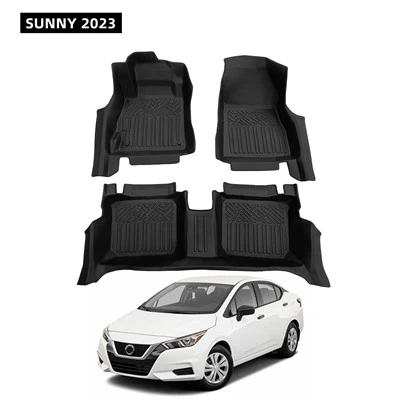 Easy Clean Automatt Öko-Sõbralik veekindel, libisemisvastane-kulumisvastane-Mustusekindel-Mustusekindel 3D TPE automatt