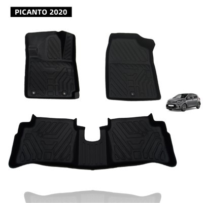 Easy Clean jalamatt Keskkonnasõbralik{0}}vastupidav autopõrandamatt